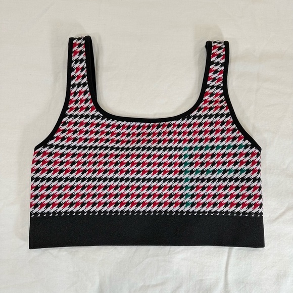 FABLETICS CAMRYN HOUNDSTOOTH SEAMLESS BRA - Picture 4 of 8